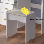 Load image into Gallery viewer, Wide Vanity Set with Stool and Mirror-GCC Home Center