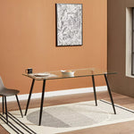 Load image into Gallery viewer, Wilma 6-Seater Glass Top Dining Table-GCC Home Center