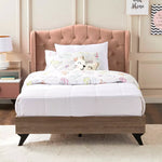 Load image into Gallery viewer, Wingback Shape Single Bed - 120x200 cm-GCC Home Center