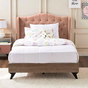 Wingback Shape Single Bed - 120x200 cm-GCC Home Center