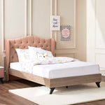Load image into Gallery viewer, Wingback Shape Single Bed - 120x200 cm-GCC Home Center