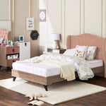 Load image into Gallery viewer, Wingback Shape Single Bed - 120x200 cm-GCC Home Center