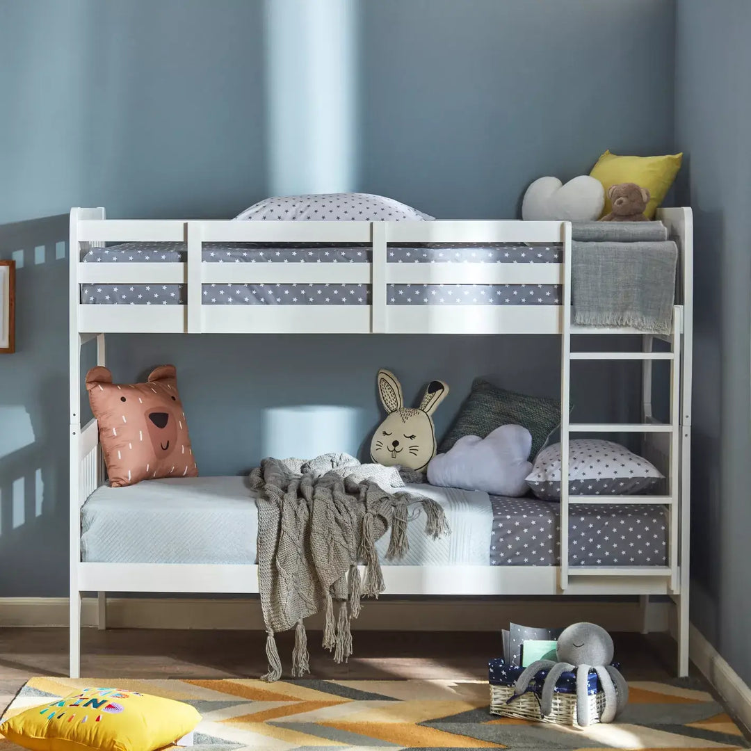 Wood Bunk Bed Loft & Cabin Beds for Kids - 90x200 cm-GCC Home Center