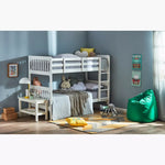 Load image into Gallery viewer, Wood Bunk Bed Loft &amp; Cabin Beds for Kids - 90x200 cm-GCC Home Center