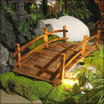 Load image into Gallery viewer, Wooden Arch Footbridge-GCC Home Center