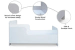 Load image into Gallery viewer, Wooden Child Bed 140*70 - White-GCC Home Center