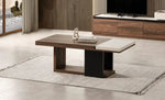 Load image into Gallery viewer, Wooden Coffee Table – Beige &amp; Brown