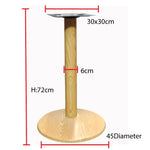 Load image into Gallery viewer, Wooden Color Round Table Base