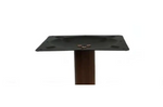 Load image into Gallery viewer, Wooden color Table Base , Wood &amp; Steel Base Material