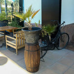 Load image into Gallery viewer, Wooden Decorative Barrel, Garden Decoration-GCC Home Center