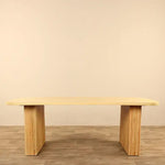 Load image into Gallery viewer, Wooden Dining Table – 220CM | Timeless Natural Elegance