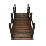 Load image into Gallery viewer, Wooden Garden Arc Bridge With Railings-GCC Home Center