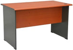 Load image into Gallery viewer, Wooden Office Desk MAF-WT140x70cM with 3 Drawer with 1 Drawer with Key lock simple desk easy to Install and easy to move anywhere good for home use office use etc. (Cherry)
