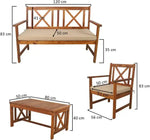 Load image into Gallery viewer, Wooden Sofa Set Outdoor-GCC Home Center