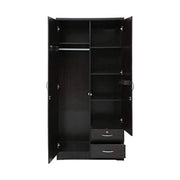 Wooden Wardrobe for Clothes Storage - Spacious 2-Door Design, DIY Assembly with Delivery Included-GCC Home Center