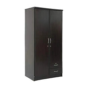 Wooden Wardrobe for Clothes Storage - Spacious 2-Door Design, DIY Assembly with Delivery Included-GCC Home Center